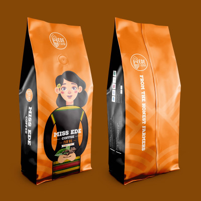 Cà phê Rang mộc nguyên chất MISS EDE Phin Nhẹ - Honey Robusta 250g