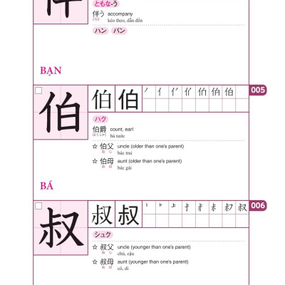 Sách - Kỳ Thi Năng Lực Nhật Ngữ - Sổ Tay Hán Tự N1 - 800