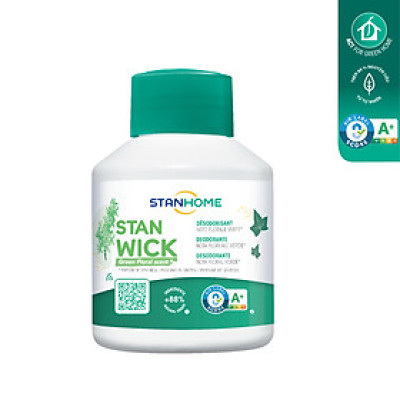 Sáp thơm khử mùi Stanhome Stan Wick Ocean 250ml hương biển tươi mát tiêu chuẩn Air Label Score A+