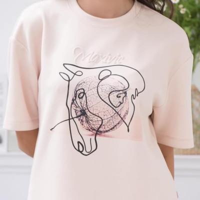 Áo Thun Nữ Thời Trang Oversize In Hình Ngựa Maxivic, La Mộc - AOTHUN5