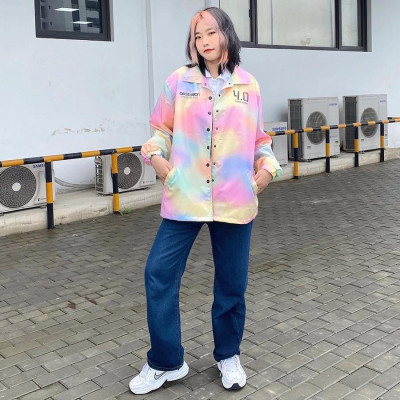 ÁO KHOÁC DÙ Loang 2 Lớp Phản Quang M1480 Chống Nắng