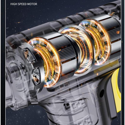 Máy Bơm Lốp Suitu St-5007 Cầm Tay Cho Xe Ô Tô , Xe Máy , Bơm Bóng , Phao Đa Năng Dùng Pin Sạc