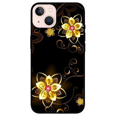 Ốp lưng dành cho Iphone 13 Mini - Iphone 13 - Iphone 13 Pro -  Iphone 13 Pro Max - Họa Tiết Hoa Vàng