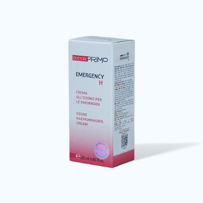 Kem bôi DOTTORPRIMO Emergency H chứa Neozone 4000 giúp làm dịu các triệu chứng do trĩ gây ra (25ml)