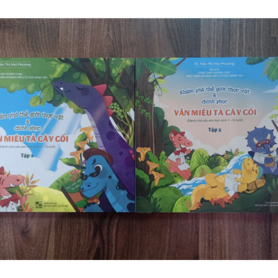 Sách - Combo Khám phá thế giới thực vật và chinh phục văn miêu tả cây cối - Tập 1 + Tập 2