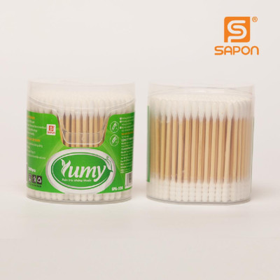 [Lố 12 hộp] Tăm bông vệ sinh người lớn YUMY thân trúc [TB01-526] hộp 200 que