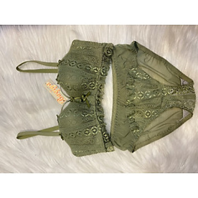 [Nhiều Mẫu] Bộ Đồ Lót Không Gọng Mút Vừa 2-3.5cm Nhiều Mẫu Xinh Xắn Ảnh Tự Chụp