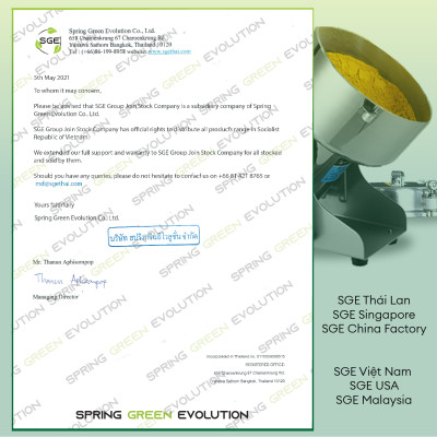 Máy xay bột mịn PG1500. Xay thành bột mịn trong nháy mắt. Hàng chính hãng Thái Lan