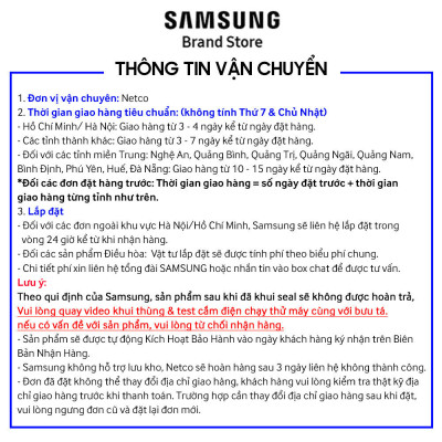[MIỄN PHÍ VẬN CHUYỂN] Điều Hòa Samsung Inverter WindFree 9,000 BTU/h AR10CYHAAWKNSV - Hàng chính hãng