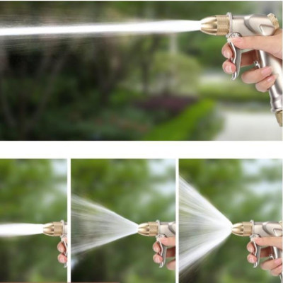  Bộ dây vòi xịt nước rửa xe, tưới cây . tăng áp 3 lần, loại 7m,10m 206701 đầu đồng,cút đồng,+tặng mở chai