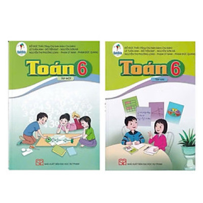 ￼Sách - ( Combo 2 tập ) Sgk toán 6 - cánh diều