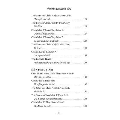 HÀNH TRÌNH NGANG QUA TIN MỪNG 