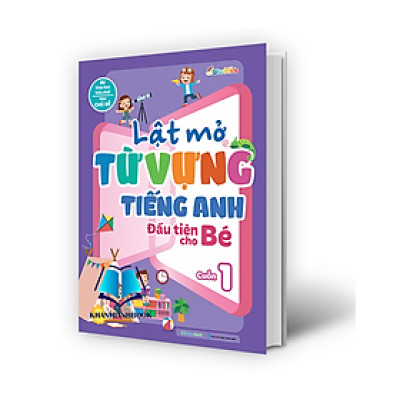 Sách - lật mở từ vựng tiếng anh đầu tiên cho bé (cuốn 1) (MG)