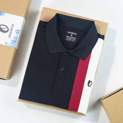 [OV-UPL0027] Áo POLO FIRS OVERCO Nam Chất Vải USA Phối Sọc Thời Trang, Trẻ Trung, Năng Động