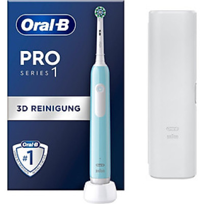 Bàn chải đánh răng điện Braun Oral-B Pro Series 1 màu xanh Hàng chính hãng