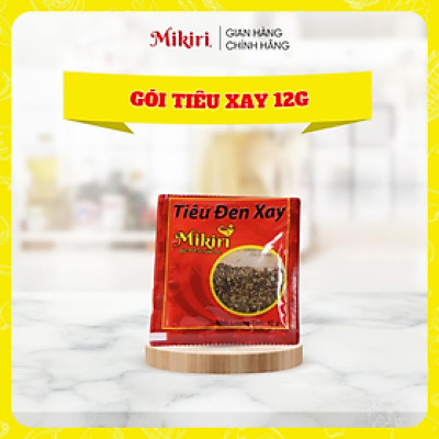 Combo lựa chọn - Tiêu đen xay Mikiri gói 12gr - Gia vị cho món ăn thơm ngon
