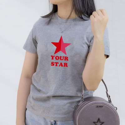 Áo thun nữ in họa tiết " Your Star "  xinh xắn phong cách trẻ trung, chất vải dày đẹp