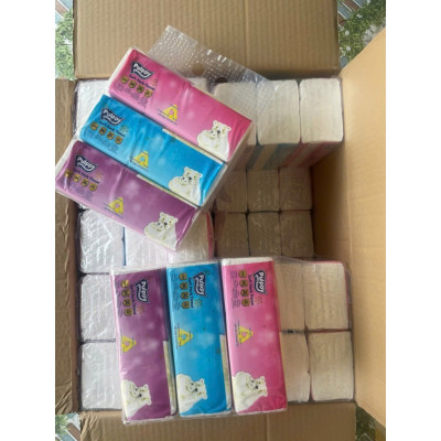 Khăn Giấy Rút Pulppy Polar Bear Bịch Khăn Giấy 180 Tờ 2 Lớp