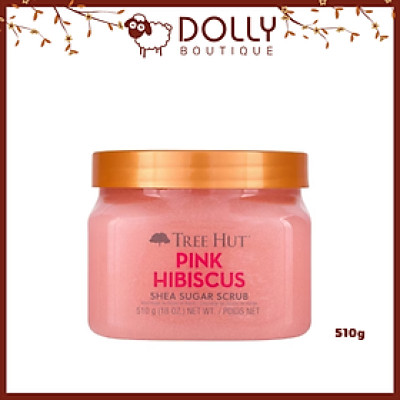 Tẩy Tế Bào Chết Body Tree Hut Shea Sugar Scrub Pink Hibiscus 510g