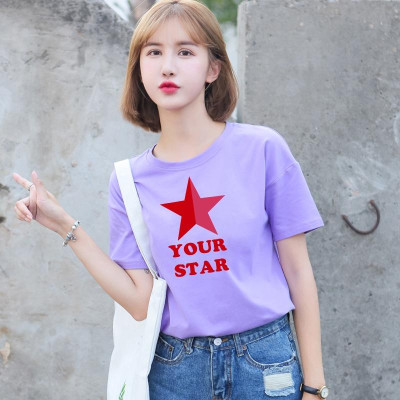 Áo thun nữ in họa tiết " Your Star "  xinh xắn phong cách trẻ trung, chất vải dày đẹp