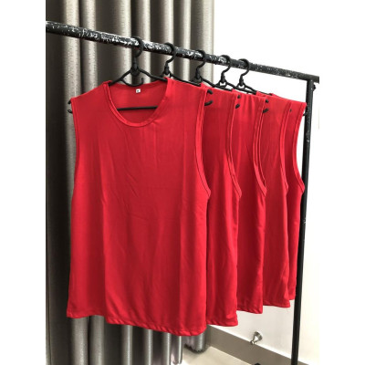 Áo Sát Nách Màu Đỏ Nam Nữ