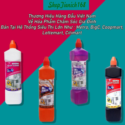 Chai Tẩy toilet Mr.Fresh 1L hương ngàn hoa