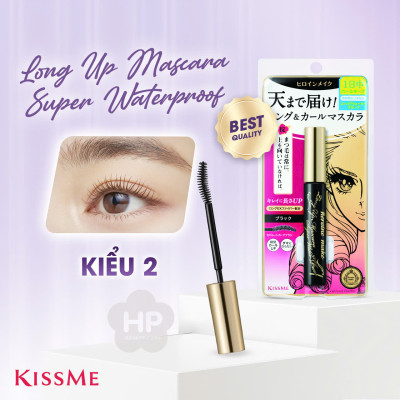 Mascara Vuốt Dài Và Cong Mi Không Lem Trôi Kissme Heroine Make 6G (Không Vỏ Hộp)