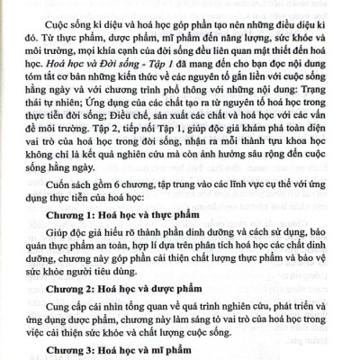 Sách - Hóa học và Đời sống Tập 2 (Sách chuyên khảo)