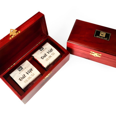 Hộp Quà Trà - 2 gói Olong Đất Việt (200g) - Đông Sơn