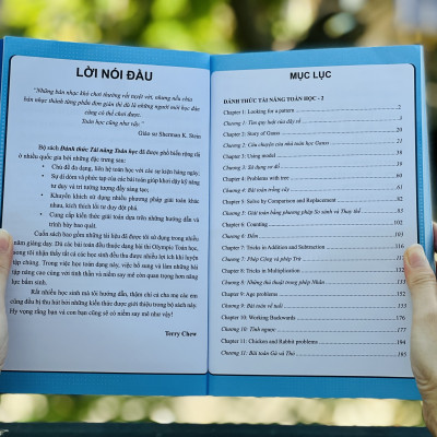 Combo sách Đánh thức tài năng toán học 2 và 50 thủ thuật toán ( 2 cuốn ), sách kiến thức toán học cấp 1 - Hiệu sách Genbooks