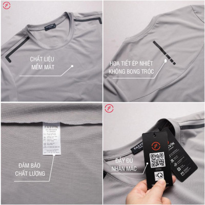 Bộ Quần Áo Thể Thao Nam FASVIN AT22499.HN Hàng Nhà Máy Chất Liệu tốt Phom Dáng Đẹp