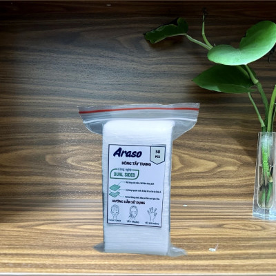 Bông tẩy trang Araso 50M