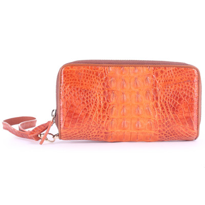  Ví nữ da cá sấu màu vàng bò HJ93201-3208-3212