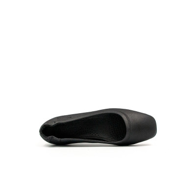 Giày Búp Bê Nữ Siêu Nhẹ TOMOYO Đen Hạt Trơn TMW20401