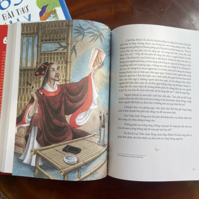 [combo 2 cuốn] 65 TRUYỆN NGẮN HAY dành cho thiếu nhi – 65 BÀI THƠ HAY dành cho thiếu nhi – Trần Đức Tiến và Cao Xuân Sơn tuyển chọn - bìa cứng minh họa màu rực rỡ – ấn bản kỷ niệm 65 năm thành lập NXB Kim Đồng .