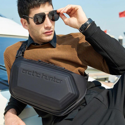 Túi đeo chéo nam trước ngực Arctic Hunter chất liệu Oxford chống nước - Y00013