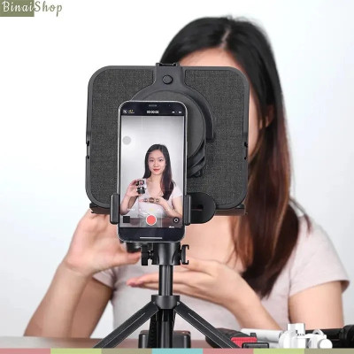 Ulanzi Teleprompter RT02 - Máy Nhắc Chữ Đa Năng Dành Cho Điện Thoại Thông Minh, DSLR Và Máy Ảnh Có Điều Khiển Từ Xa - Hàng chính hãng