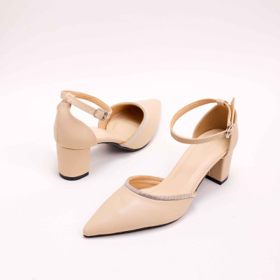 Giày Gót Trụ Slingback 5P PABNO PN22028