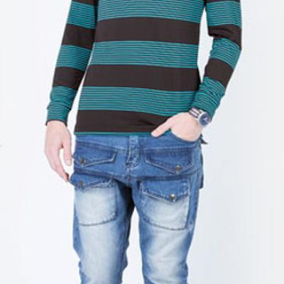 Áo thun nam dài tay Aligo ALGAPD013