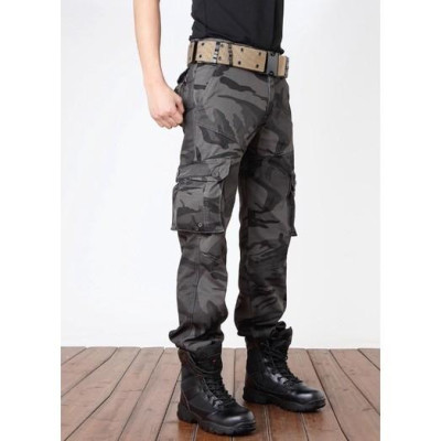 Quần dài túi hộp dã ngoại_sinh tồn