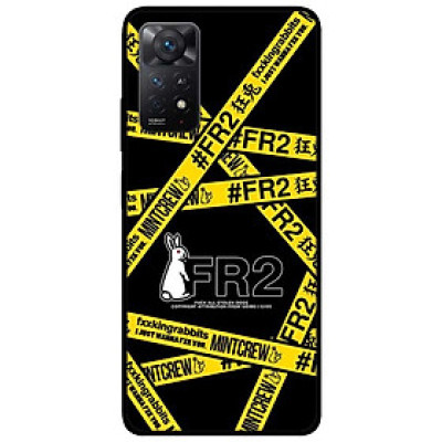 Ốp lưng dành cho Xiaomi Redmi Note 11 Pro 5G - Thỏ TRắng Dây Vàng