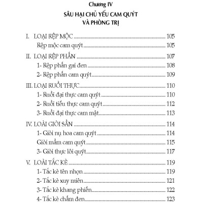 Phòng Trị Bệnh Hại Cam Quýt (Tái bản 2024)