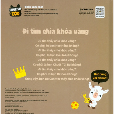 Bộ sách English Zoo -Song Ngữ Anh -Việt