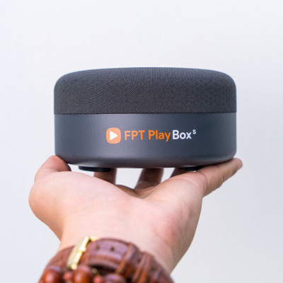 FPT Play Box S 2021 (T590) - Kết hợp Tivi Box và Loa thông minh - Điều khiển giọng nói thông minh không chạm - HÀNG CHÍNH HÃNG