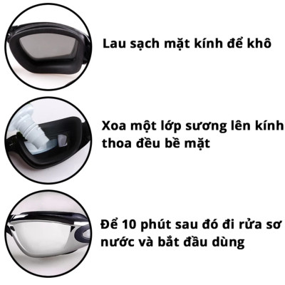 Xịt CHỐNG MỜ Sương mù Kính Bơi chuyên dụng Cleacco - Hàng chính hãng