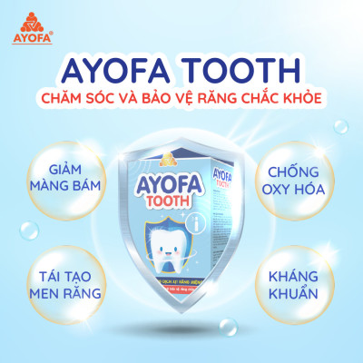 Xịt Chống Sâu Răng Cho Bé và Thơm Miệng Người Lớn AYOFA TOOTH 50ml
