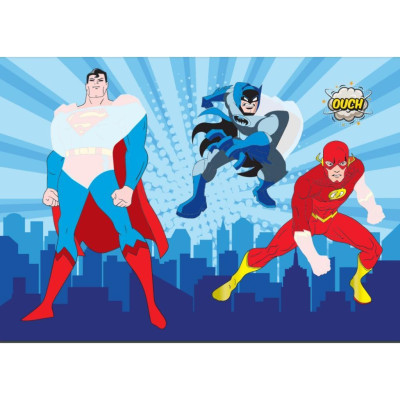 Sách - Super Heroes Siêu Anh Hùng - Dán Hình Sticker Trong Suốt - Tập 4 - Rèn Luyện IQ EQ CQ - Việt Thư