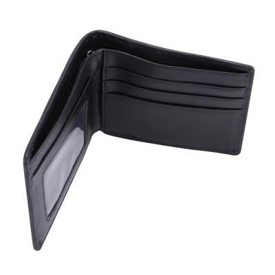 HJ2201 - Bóp nam Huy Hoàng da cá sấu gai bụng màu đen