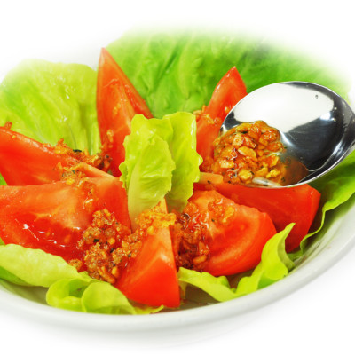 Dầu Olive Tỏi khô Nhật Bản agata hủ 110g