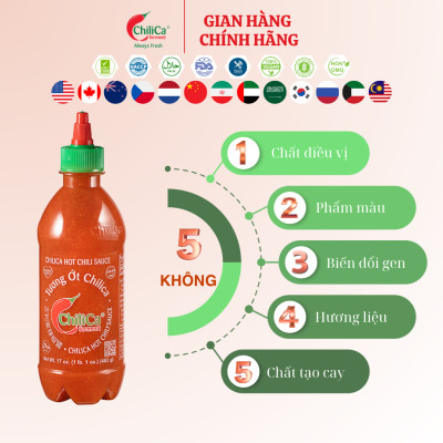 Tương Ớt Tươi Chilica 482g